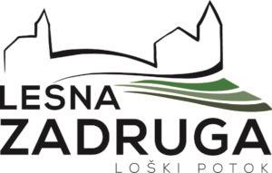 Logo - Lesna zadruga Loški Potok